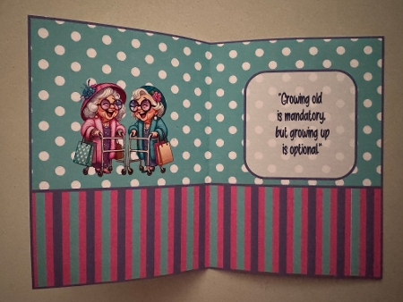 Too young to be this old 5x7 by Erika Sissons