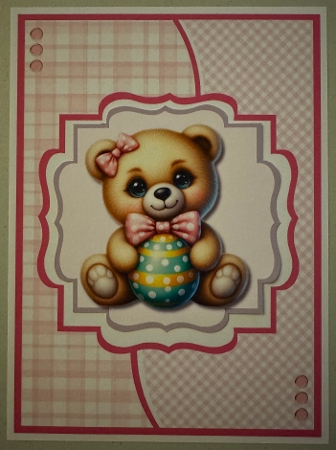 Easter Teddies by Erika Sissons