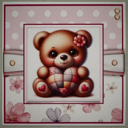 Patchwork Love Bears by Erika Sissons