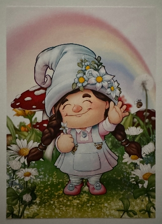 Mothers Day Maisie Gnome Insert by Erika Sissons
