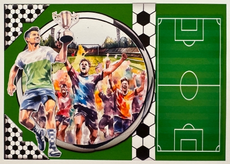 Football Mad 4 5x7 by Erika Sissons