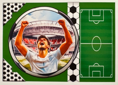 Football Mad 8 5x7 by Erika Sissons