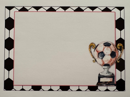 Football Mad 9 5x7 by Erika Sissons