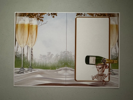 Mrs Champagne Mouse Insert by Erika Sissons