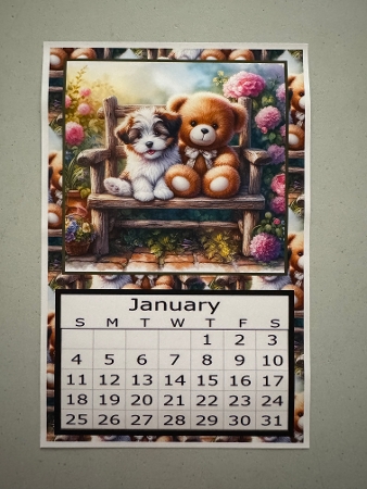 2026 Calendar 6 by Erika Sissons