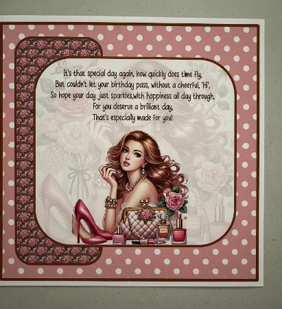 Girls and Glamour 8x8 by Erika Sissons