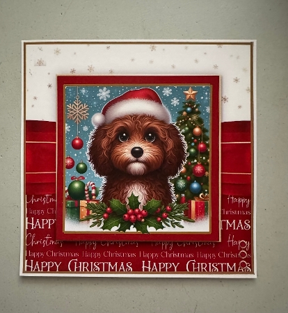  festive Cockapoo dogs by Erika Sissons