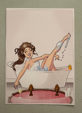 Bubbly Bath Time by Erika Sissons