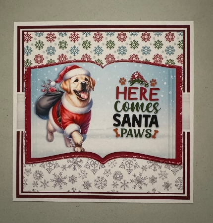 CHRISTMAS DOGS set 1 - 7x7 & 6x6 by Erika Sissons