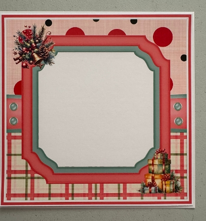 Christmas Tree Girl Mini Kit 7x7 by Erika Sissons