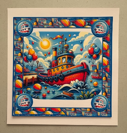 The little Tugboat by Erika Sissons
