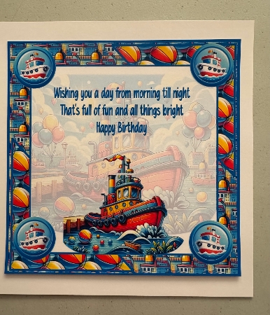 The little Tugboat by Erika Sissons