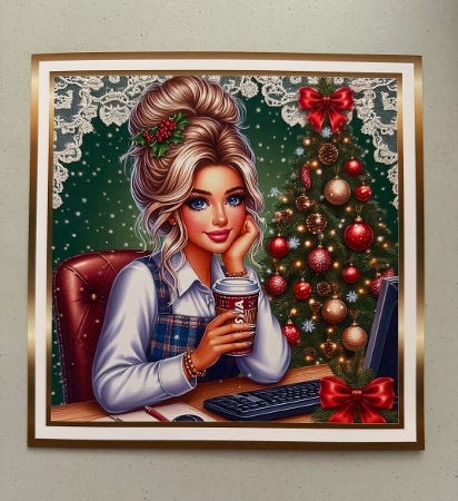 christmas girl 2 by Erika Sissons