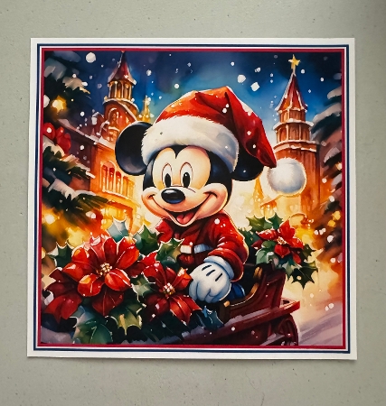 Mickey Mouse Christmas  by Erika Sissons