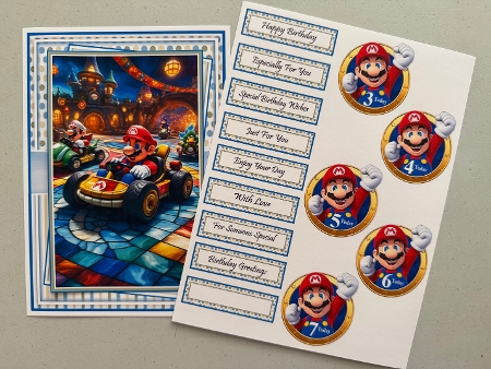 Mario Kart Mini Kit with Ages 3 -7 by Erika Sissons