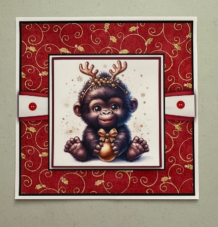 Christmas Antlers by Erika Sissons