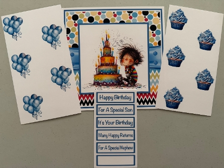 Birthday Boy Mini Kit 7x7 by Erika Sissons