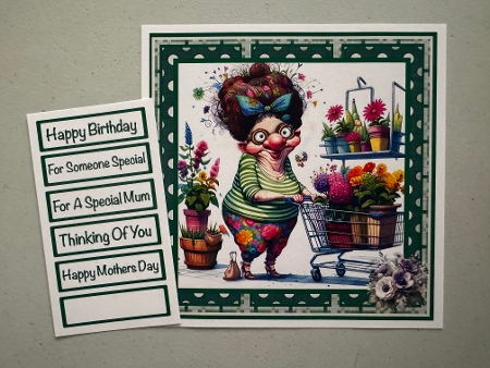 Did Someone Say Plant Sale? Mini Kit 7x7 by Erika Sissons