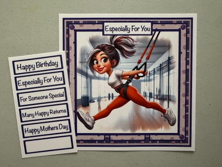 Bungee Aerobics Mini Kit 7x7 by Erika Sissons
