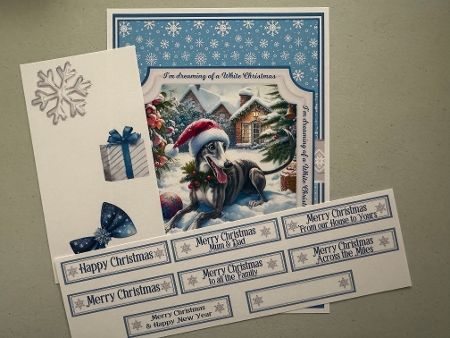 DREAMING OF A WHITE CHRISTMAS SET 3 by Erika Sissons