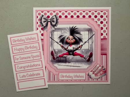 Bungee Aerobics #2 Mini Kit 7x7 by Erika Sissons