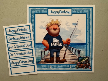 The Rod Father #1 Mini Kit 7x7 by Erika Sissons
