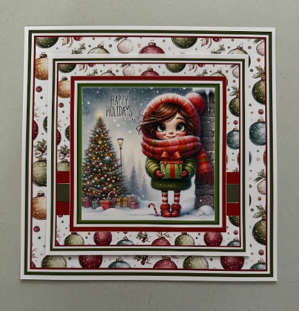 Winter Whimsy Greetings 6 x 6 by Erika Sissons