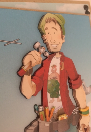 Roofer/DIY Dude by Erika Sissons