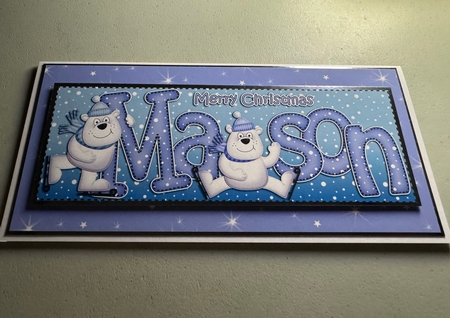 Xmas Mason Matching Large Dl Insert by Erika Sissons