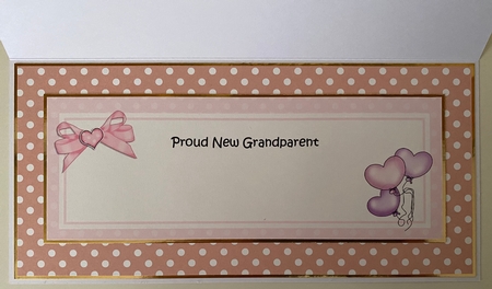 New Baby Granparent Matching Large Dl Insert by Erika Sissons