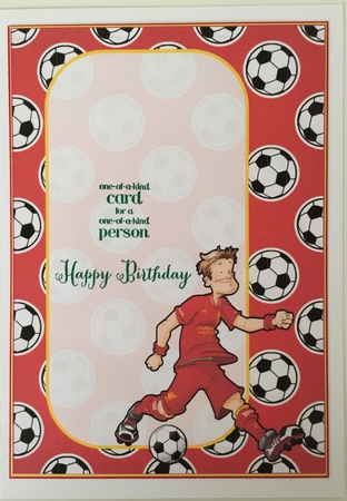 Football Dude from Liverpool Insert by Erika Sissons