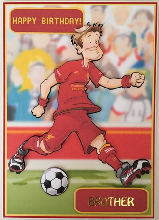 Football Dude from Liverpool Insert by Erika Sissons