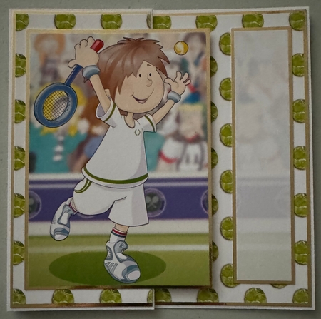 Mini Dude Tennis Star by Erika Sissons