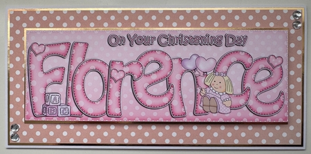 Christening Florence Doll Matching Large Dl Insert by Erika Sissons