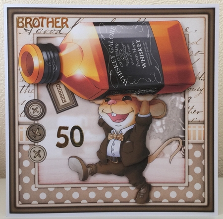 Whiskey Mouse 4 Sheet Mini Kit by Erika Sissons