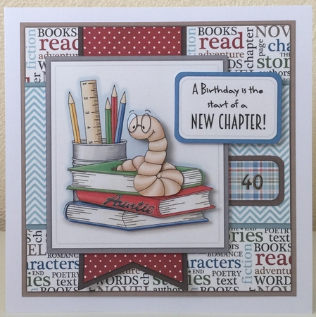 Bookworm mini kit by Erika Sissons