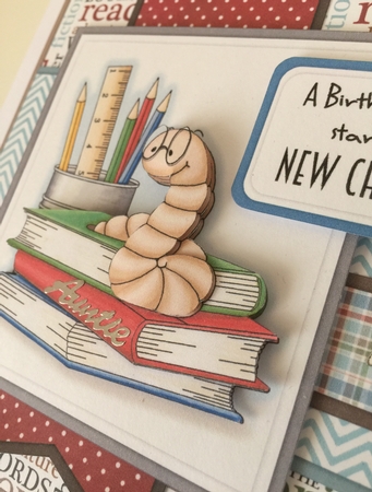 Bookworm mini kit by Erika Sissons