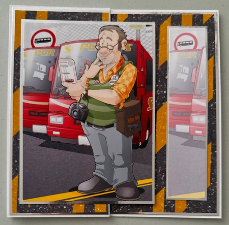 Bus Spotter Dude 1 Insert by Erika Sissons