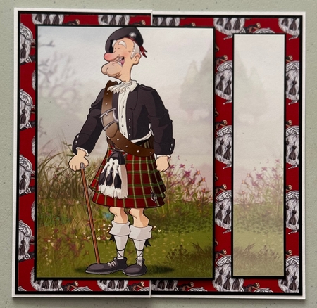 Scottish Old Man Kilt Insert by Erika Sissons