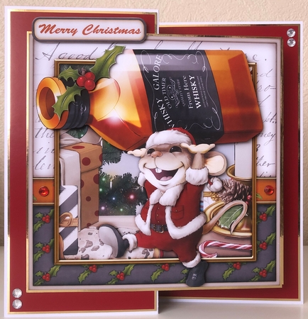 Mr Christmas Whisky Mouse 4 Sheet Mini Kit by Erika Sissons
