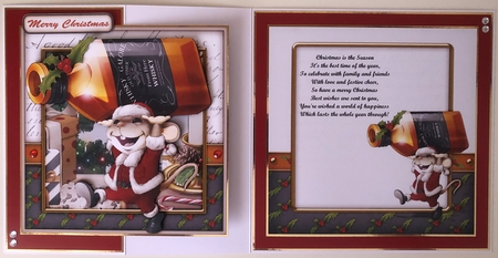 Mr Christmas Whisky Mouse 4 Sheet Mini Kit by Erika Sissons