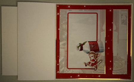 Mrs Christmas Vodka Mouse Insert by Erika Sissons