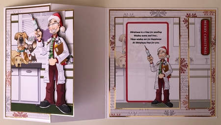 Christmas Vet Dude  by Erika Sissons