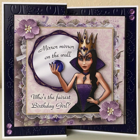 Mirror Mirror On The Wall Card Mini Kit by Erika Sissons