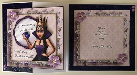 Mirror Mirror On The Wall Card Mini Kit by Erika Sissons