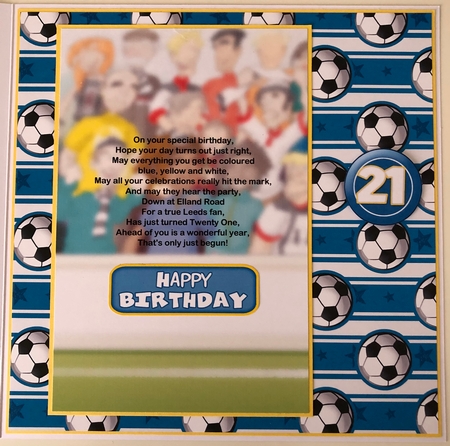 Football Stars 12 Sheet Paper Kit by Erika Sissons