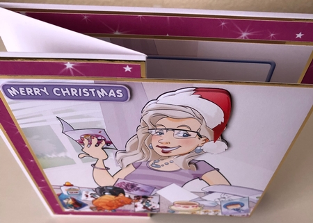 Christmas Crafter Queen 8x8 by Erika Sissons