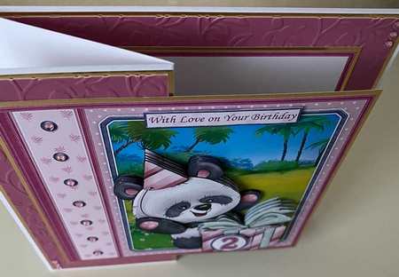 CUTE PANDAS AND BEARS 7.5 Decoupage & Insert Bumper Kit by Erika Sissons