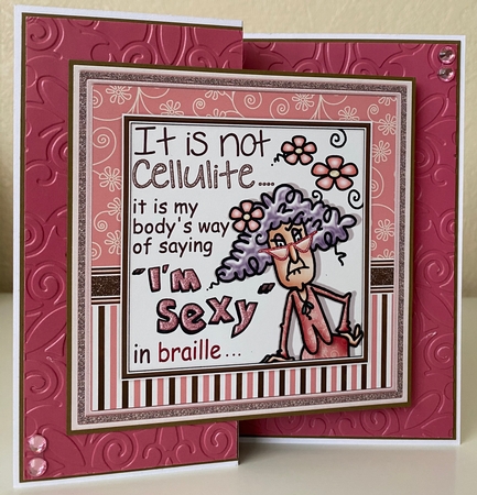 STELLA IN THE PINK 7.5 Decoupage & Inserts Bumper Kit by Erika Sissons