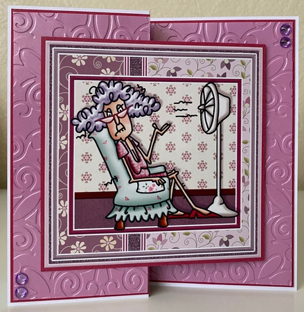 STELLA IN THE PINK 7.5 Decoupage & Inserts Bumper Kit by Erika Sissons